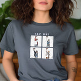 MusicWorks “TAP ON!" Adult Unisex Short Sleeve T- Shirt