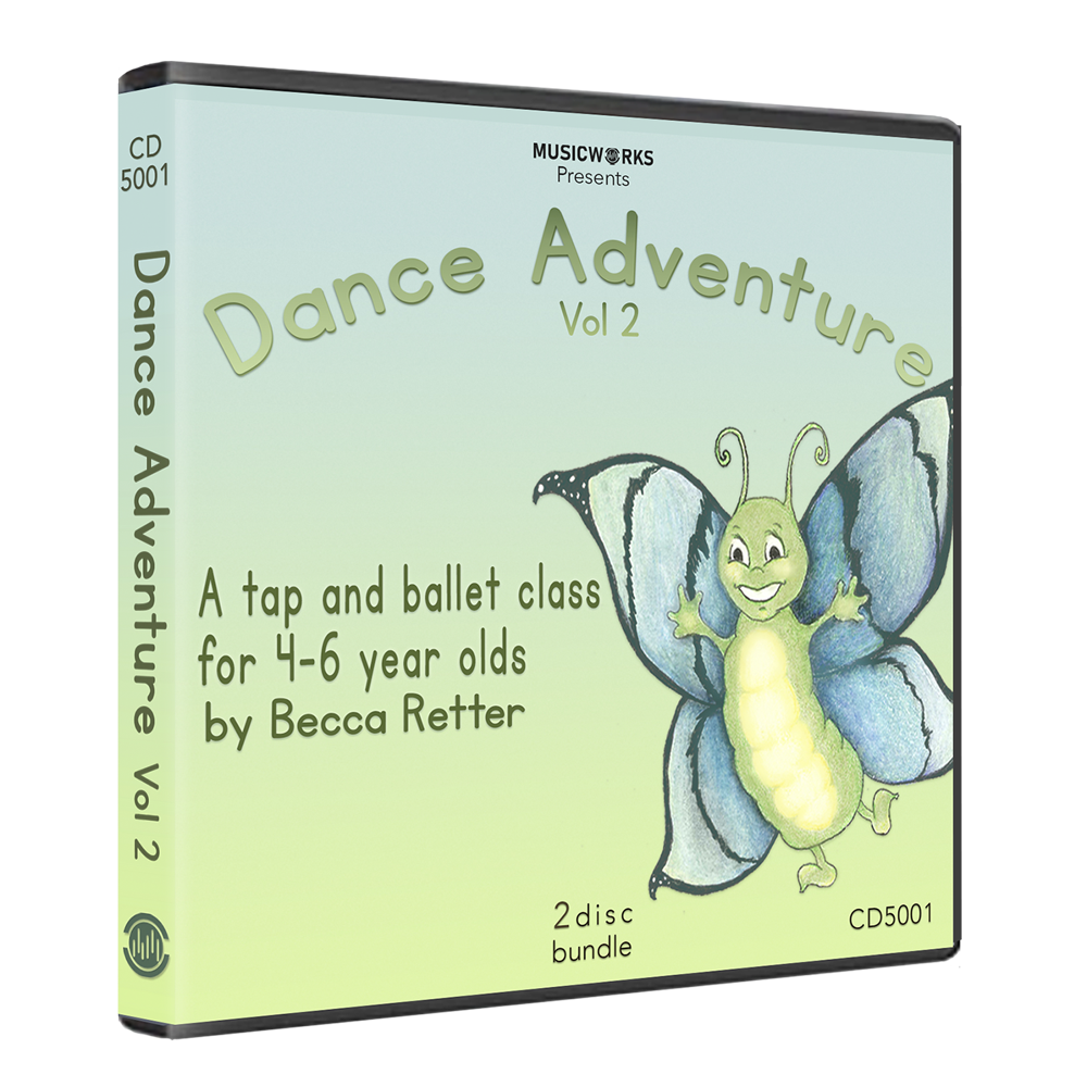 Dance Adventure Vol. 2 – Preschool Tap & Ballet Ages 3–6