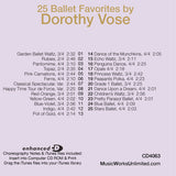 25 Ballet Favorites