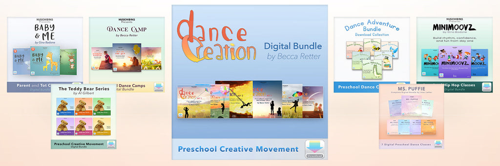 Preschool Dance Classroom Bundles