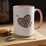 MusicWorks Heart Tap 15 oz. Mug