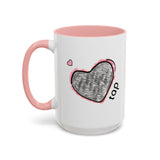 MusicWorks Heart Tap 15 oz. Mug