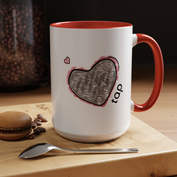 MusicWorks Heart Tap 15 oz. Mug