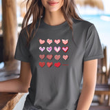 MusicWorks Hearts Dance Adult Unisex T-Shirt