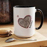 MusicWorks Heart Ballet 15 oz. Mug