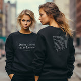 “Dance Lessons Are Life Lessons” quote Adult Unisex Crew Neck Sweatshirt – Australia / New Zealand