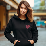 Faded Heart Dance Hoodie