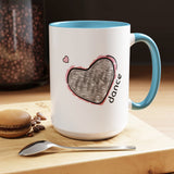 MusicWorks Heart Dance 15 oz. Mug