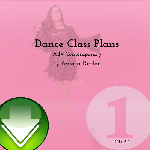 Adv Contemporary Dance Class Plans, Month 1