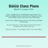 Dance Class Plans, Grd 2 Tap Month 6