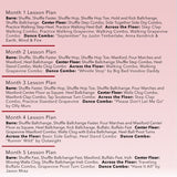 Beginner Tap Dance Class Plan, Bundle 1