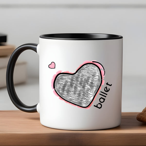 MusicWorks Heart Ballet Mug