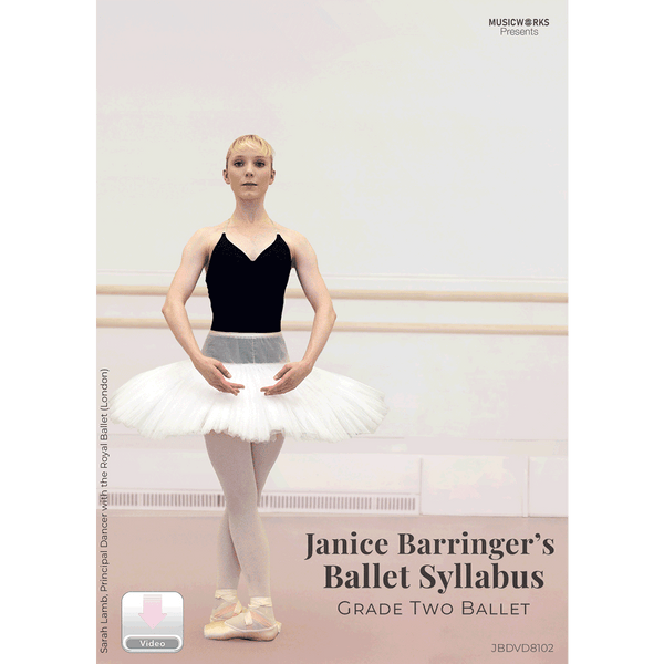 Front cover of Janice Barringer’s Grade Two Ballet Video download