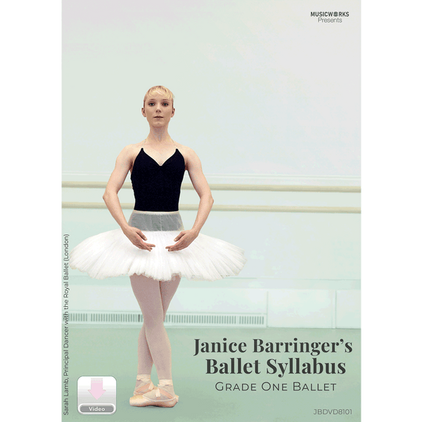 Front cover of Janice Barringer’s Grade One Ballet Video download