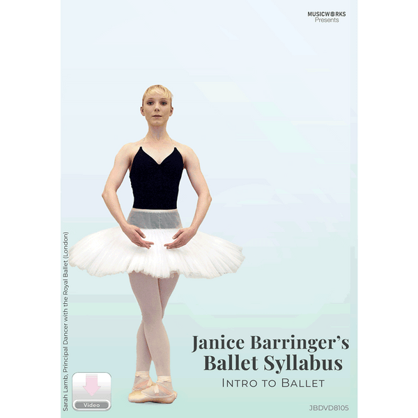 Front cover of Janice Barringer’s Intro Level Ballet Video download