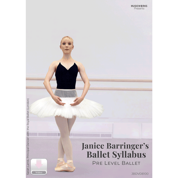 Front cover of Janice Barringer’s Pre-Level Ballet Video download