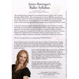 Back cover for Janice Barringer Transition Class Between Grades 2 and 3 Ballet Technique DVD with syllabus description and photo