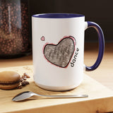 MusicWorks Heart Dance 15 oz. Mug