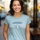 MusicWorks “You Can’t Buy Happiness But You Can Tap Into it” quote by Darryl Retter Adult Unisex Short Sleeve T- Shirt