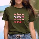 MusicWorks Hearts Dance Adult Unisex T-Shirt