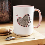 MusicWorks Heart Dance 15 oz. Mug