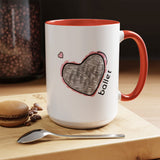 MusicWorks Heart Ballet 15 oz. Mug