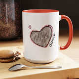 MusicWorks Heart Dance 15 oz. Mug