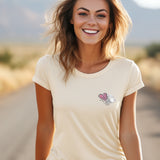 MusicWorks “LOVE + TAP” Woman’s Favorite Short Sleeve Fitted Tee