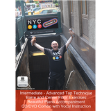 NYC Tap Volume 3 intermediate to advanced tap technique video with barre and center floor exercises