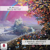 A Magical Adventure by Becca Retter – preschool song-and-dance cover for ages 3–5 featuring a colorful fantasy landscape with a castle, rainbow, and enchanted scenery