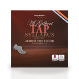 Al Gilbert Tap Across The Floor Level 1 digital audio cover featuring tap shoe, Music Only label, and download icons for audio and notes.