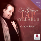 Digital product cover for the Al Gilbert Grade Seven Tap Technique audio download, featuring a download icon and clear labeling for digital access.