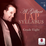 Digital product cover for the Al Gilbert Grade Eight Tap Technique audio download, featuring a download icon and clear labeling for digital access.