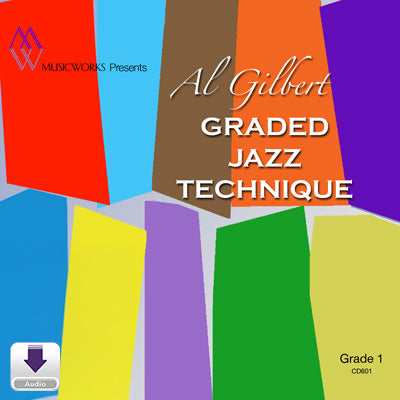 Al Gilbert Graded Jazz Technique Grade 1 digital audio download cover art