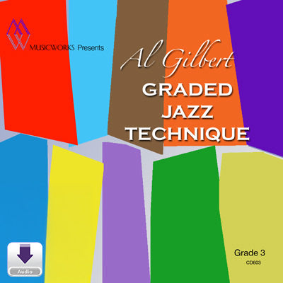 Al Gilbert Graded Jazz Technique Grade 3 digital audio download cover art