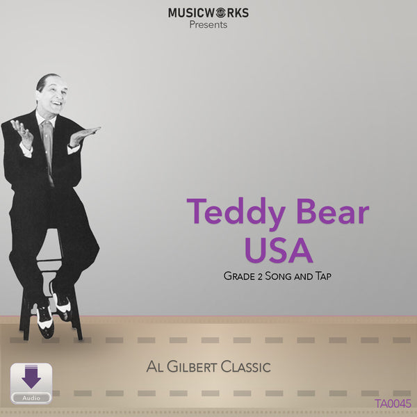 Teddy Bear USA Grade 2 song and tap by Al Gilbert cover art