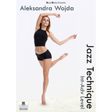 Aleksandra Wojda Intermediate-Advanced jazz technique digital product video front cover