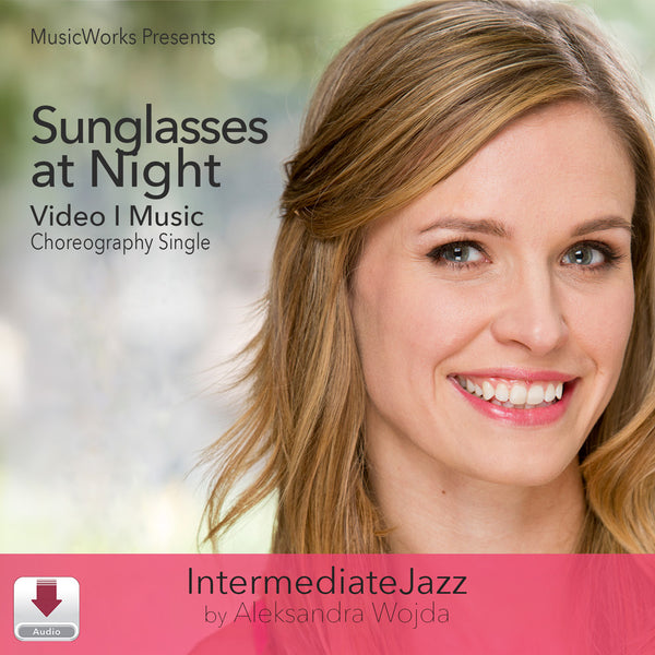 Everyday by Aleksandra Wojda Nelson, intermediate jazz choreography. Cover features a smiling blonde woman against a soft green background with a pink band.
