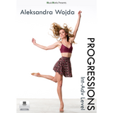 Aleksandra Wojda Progressions Int-Adv Level dance training video digital download cover by MusicWorks