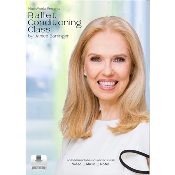 Front cover of 'Ballet Conditioning Class' video by Janice Barringer with Janice Barringer's picture.