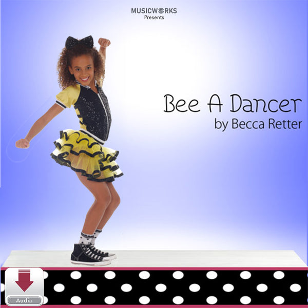 Bee A Dancer by Becca Retter – Grade 1 jazz dance cover featuring a young dancer in a yellow-and-black bee-inspired costume