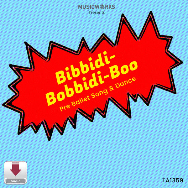 Bibbidi-Bobbidi-Boo by Becca Retter – pre-ballet song and dance cover with a bright comic-style design