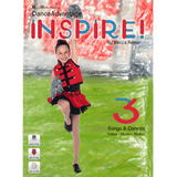 Dance Advantage Inspire by Becca Retter cover featuring a young dancer in a red costume with an outdoor painted background.