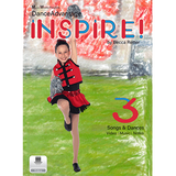 Dance Advantage Inspire by Becca Retter cover featuring a young dancer in a red costume with an outdoor painted background.