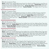 Back cover of MusicWorks Beginner Tap (Grade 2) Dance Class Plans Months 6-10	 by Darryl Retter, digital video download for dance teachers.