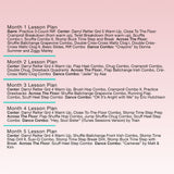 Back cover of MusicWorks Advanced Tap (Grade 5) Dance Class Plans Months 1–5 by Darryl Retter, digital video download for dance teachers.