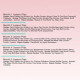 Back cover of MusicWorks Advanced Tap (Grade 6) Dance Class Plans Months 1–5 by Darryl Retter, digital video download for dance teachers.