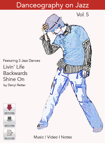 Danceography on Jazz volume 5 jazz choreography collection by Darryl Retter MusicWorks cover image