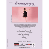 Contemporary Vol. 7 by Gina Badone – back cover with collection description and the dance titles Not About Angels, Lost & Found, and Blind