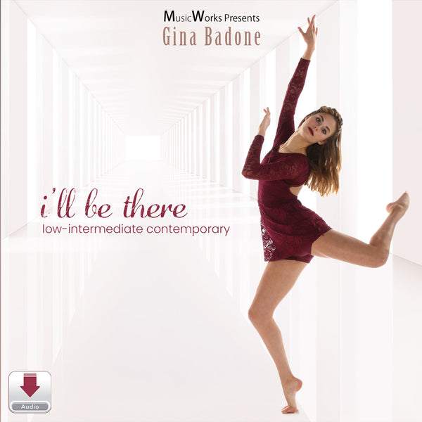 I’ll Be There by Gina Badone – low-intermediate contemporary dance cover featuring a dancer in a dynamic extended pose